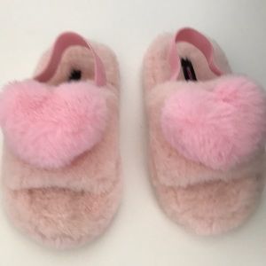 Kenzie Girl pink house shoe size XL 11/12 toddler